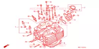 CULASSE pour Honda XR 600 R 1995