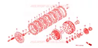 EMBRAYAGE pour Honda XR 600 R 1995