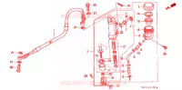 MAITRE CYLINDRE DE FREIN ARRIERE pour Honda XR 600 R 1995