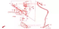 MAITRE CYLINDRE DE FREIN AVANT pour Honda XR 600 R 1995