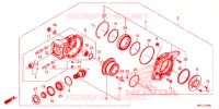 COUPLE CONIQUE pour Honda GL 1800 GOLD WING DCT 2020