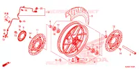 ROUE AVANT pour Honda VFR 800 F 2017