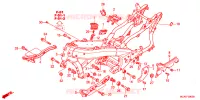 CADRE pour Honda GL 1800 GOLD WING ABS AIRBAG 2013