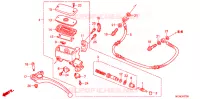 MAITRE CYLINDRE pour Honda GL 1800 GOLD WING ABS AIRBAG 2013