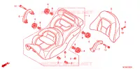 SELLE pour Honda GL 1800 GOLD WING ABS NAVI AIRBAG 2013