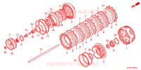 EMBRAYAGE pour Honda GL 1800 GOLD WING ABS 2013