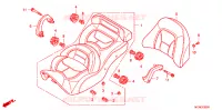 SELLE pour Honda GL 1800 GOLD WING ABS 2013