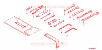 OUTIL pour Honda GL 1800 GOLD WING ABS 2013