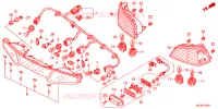 FEUX ARRIERE pour Honda GL 1800 GOLD WING ABS 2013