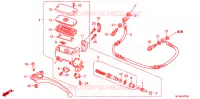 MAITRE CYLINDRE pour Honda GL 1800 GOLD WING ABS 2013