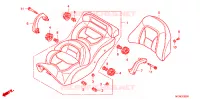 SELLE pour Honda GL 1800 GOLD WING ABS 2013