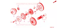 TRANSMISSION PRIMAIRE pour Honda GL 1800 GOLD WING ABS 2013