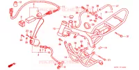 CADRE pour Honda QR 50 1995