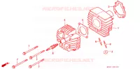 CULASSE   CYLINDRE pour Honda QR 50 1995