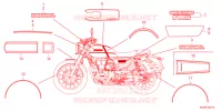 AUTOCOLLANTS pour Honda H\'NESS GB 350 RS 2021