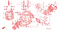CULASSE pour Honda CR 80 R BIG WHEEL 1996