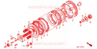EMBRAYAGE pour Honda CR 80 R 1998