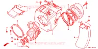 FILTRE A AIR pour Honda CR 80 R 1998