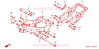 CADRE pour Honda VFR 800 2001