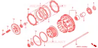 EMBRAYAGE pour Honda VFR 800 2001