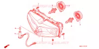 PHARE pour Honda VFR 800 2001