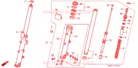 FOURCHE pour Honda VFR 800 2000
