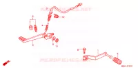 PEDALE pour Honda VFR 800 2000