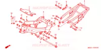 CADRE pour Honda VFR 800 2000