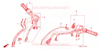COMMODO   LEVIER   CABLE pour Honda VFR 800 2000