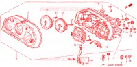 COMPTEUR pour Honda VFR 800 2000