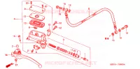 MAITRE CYLINDRE pour Honda VFR 800 2000