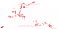 PEDALE pour Honda VFR 800 2000