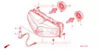 PHARE pour Honda VFR 800 2000
