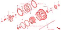 EMBRAYAGE pour Honda VFR 800 2000