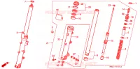 FOURCHE pour Honda VFR 800 2000