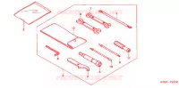 OUTIL pour Honda FORZA 250 TOP BOX 2001