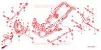 CADRE pour Honda FORZA 250 Z S package 2007