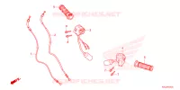 COMMODOS   POIGNEES   CABLES pour Honda SUPER CUB 125 ABS 2024