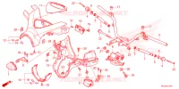 GUIDON   CARENAGE pour Honda SUPER CUB 125 ABS 2024