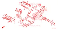 CADRE pour Honda BENLY 110 DOMINO PIZZA 2020