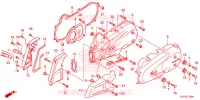 COUVERCLE GAUCHE pour Honda BENLY 110 2020