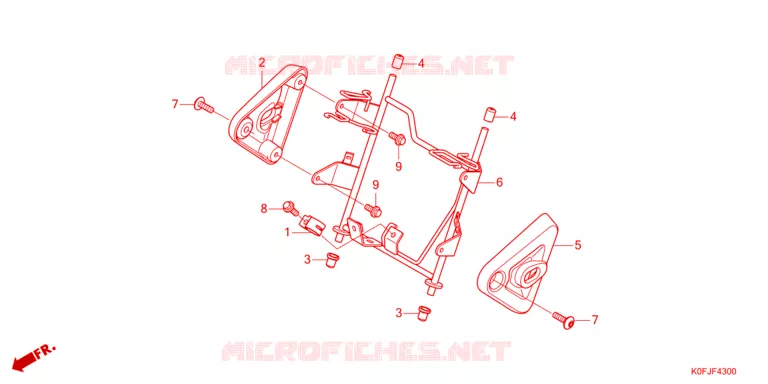 SUPPORT PHARE Honda MOTO 125 MONKEY 2023  Z125MAN