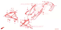 COUVERCLES LATERAUX pour Honda CB 300 R ABS 2023