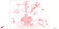 CORPS DE PAPILLON pour Honda CB 300 R ABS 2023