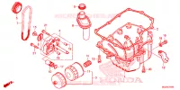 CARTER   POMPE   FILTRE A HUILE pour Honda CBR 500 R BLACK 2014