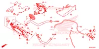 RADIATEUR pour Honda CBR 500 R BLACK 2014