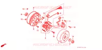 ALTERNATEUR pour Honda SUPER CUB 50 STANDARD 1992