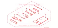 OUTIL pour Honda SUPER CUB 50 STANDARD 1992