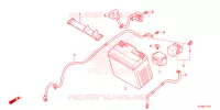 BATTERIE pour Honda CRF 125 F 2024