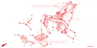 CADRE pour Honda CRF 125 F 2024